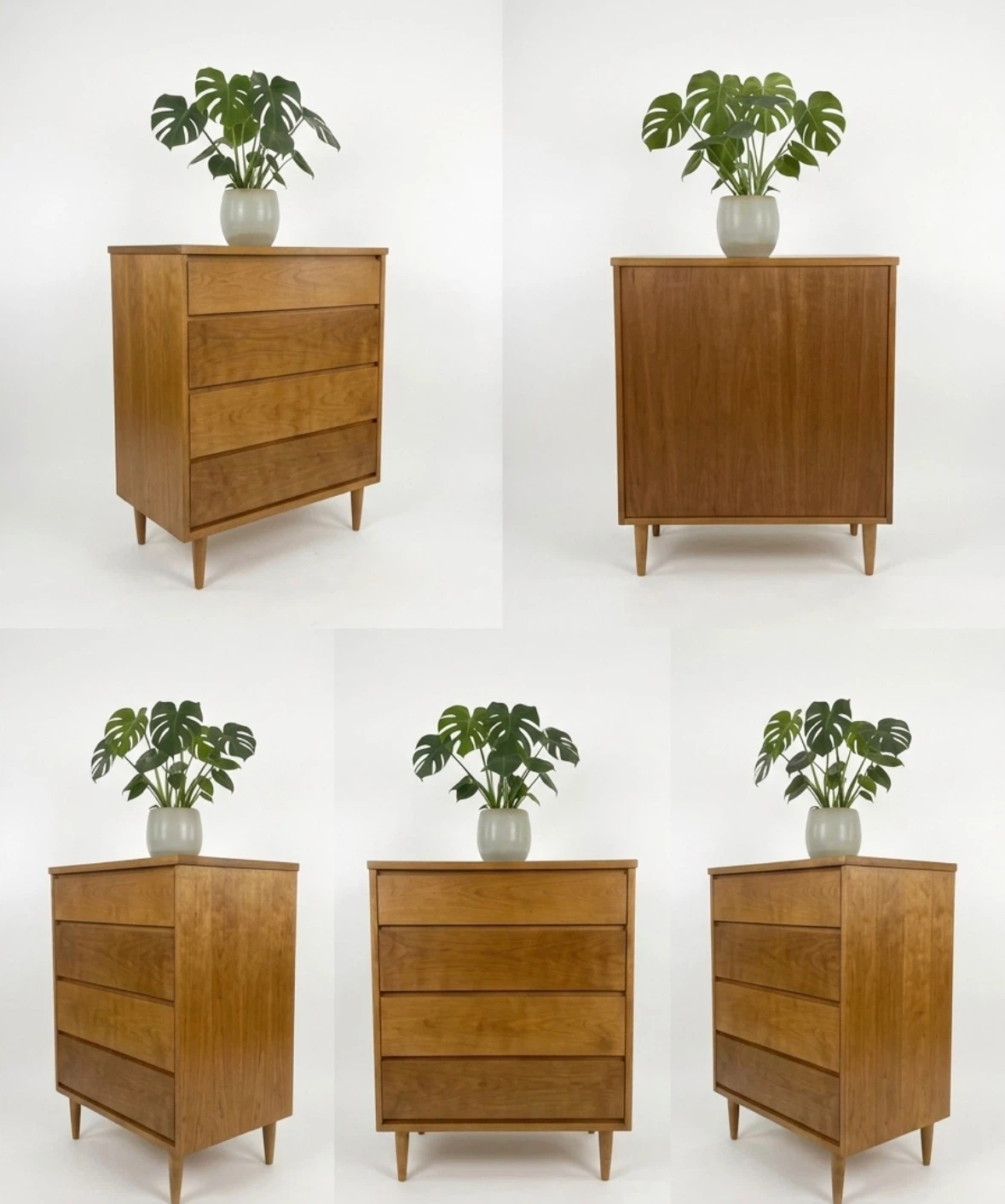 Fully refinished Bassett Furniture 4-Drawer Dresser - photo 4