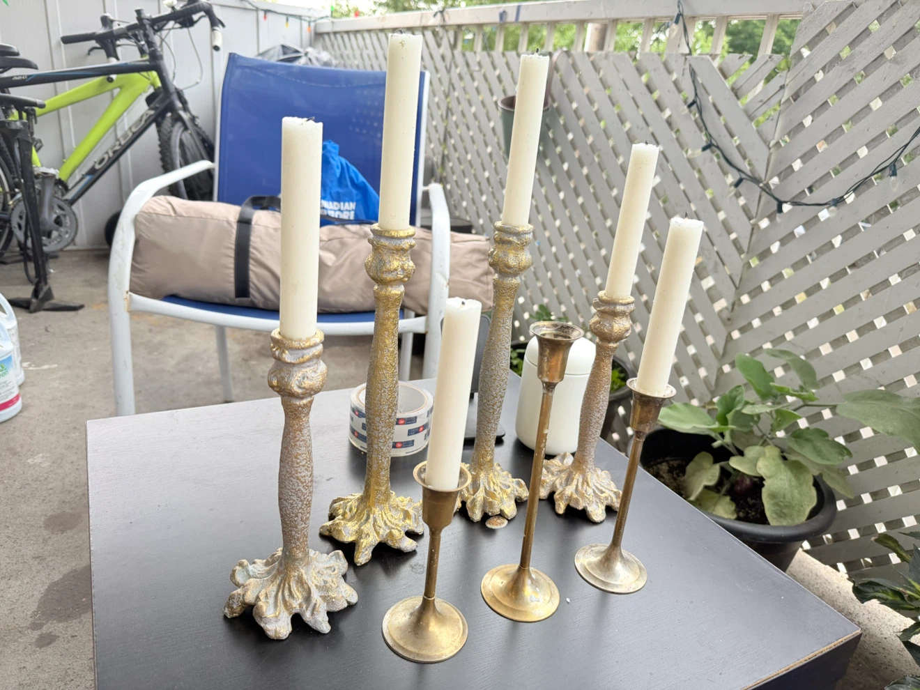 Set of 6 Candlesticks