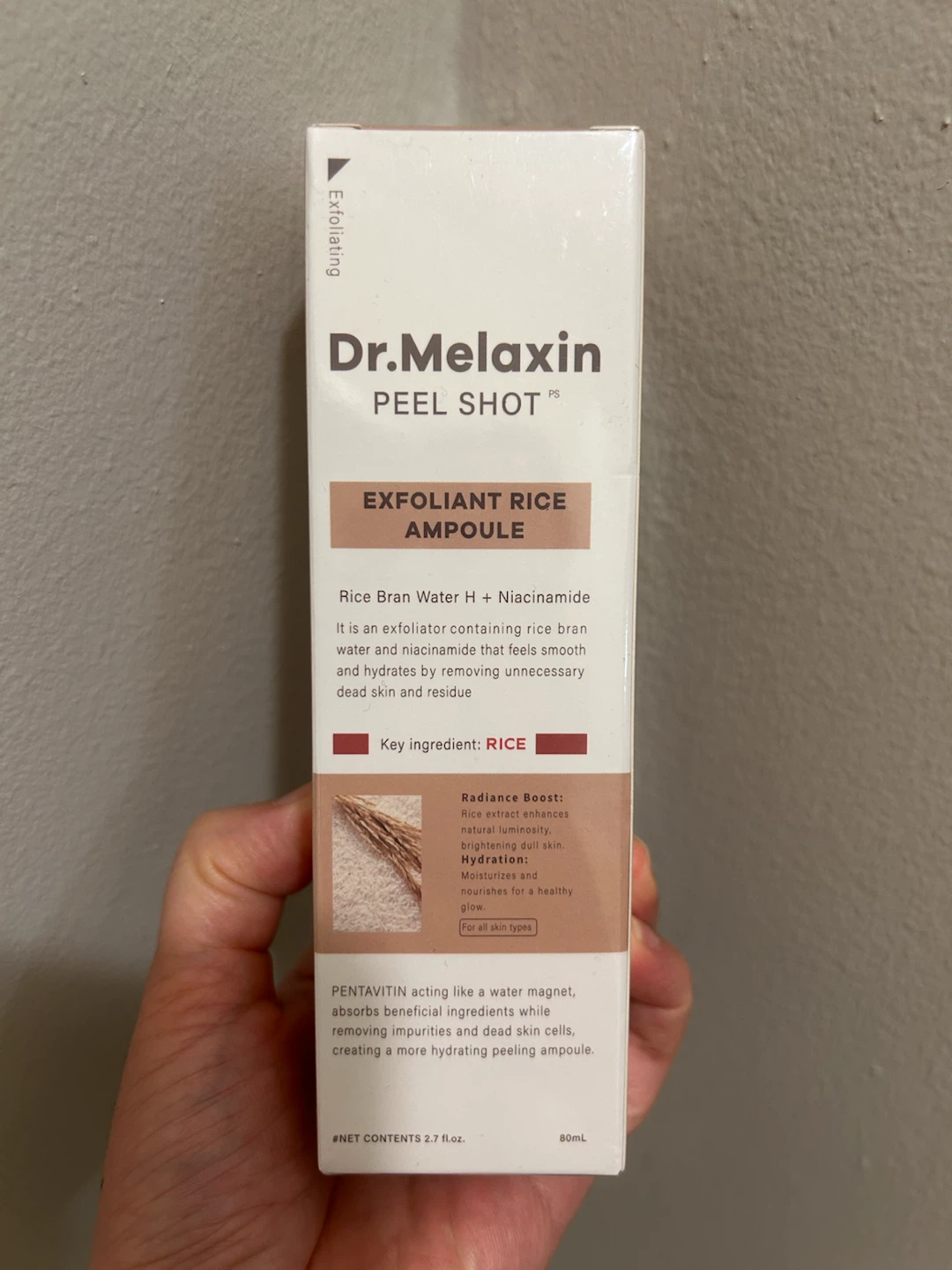 Melaxin Peel Shot Exfoliating Rice Ampoule Set - photo 2