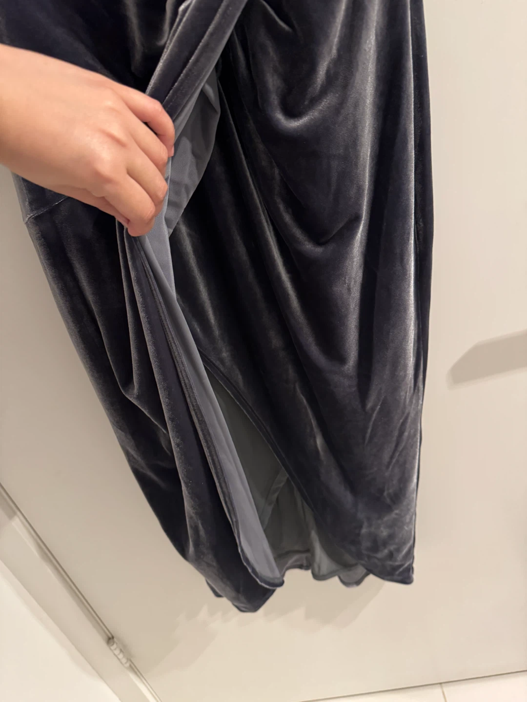 Lauren Ralph Lauren Velvet Wrap Dress (Size 0) - photo 3