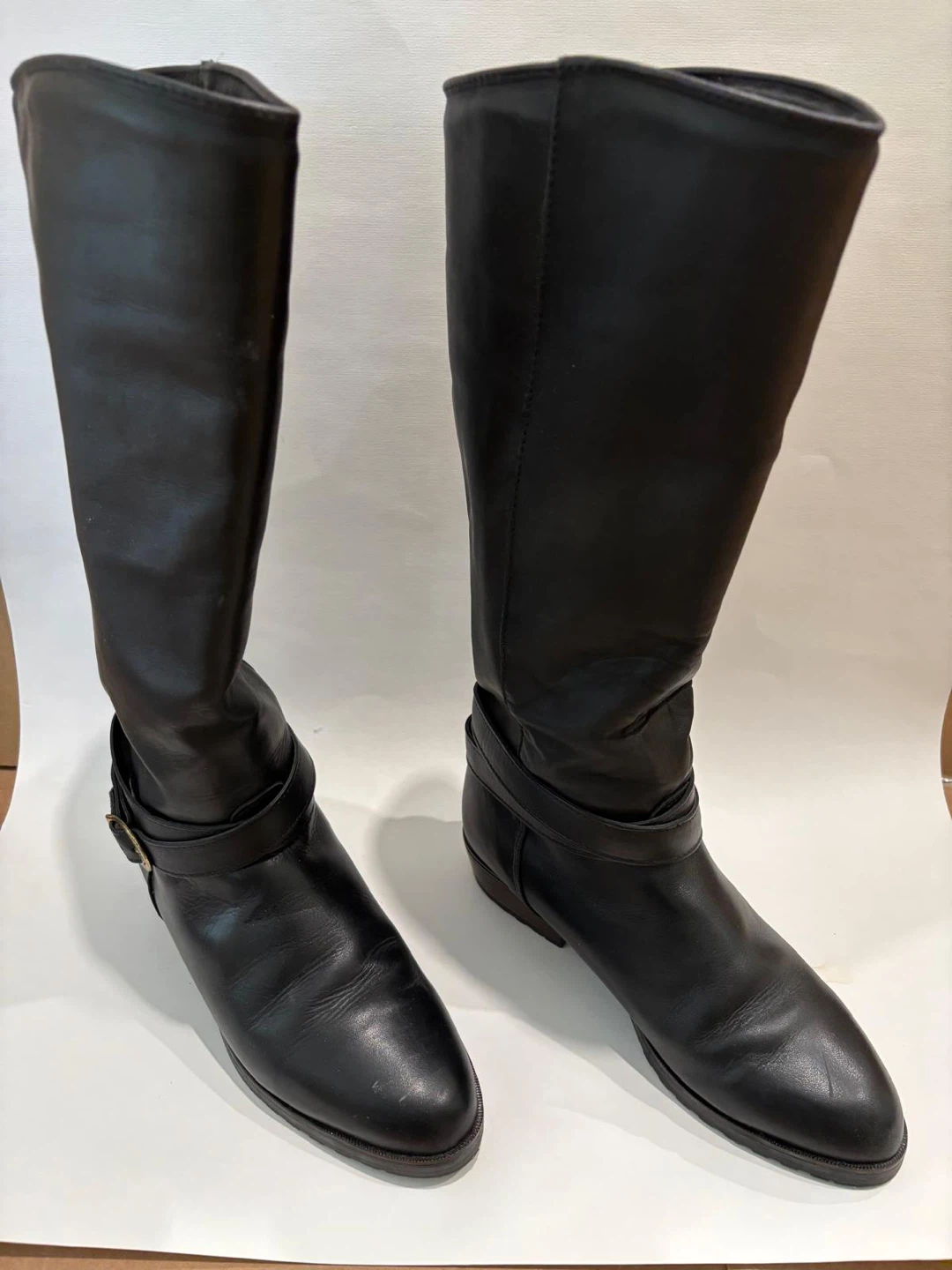 Santana Canada Black Leather Boots