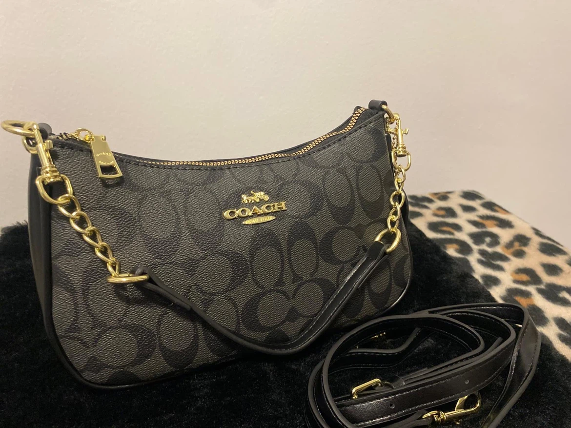 Coach Black Teri Shoulder Bag