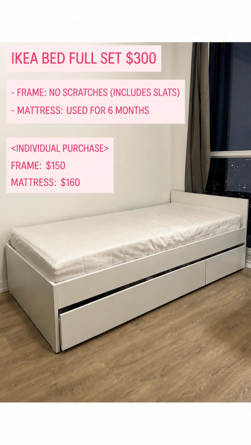 ikea queen size bed