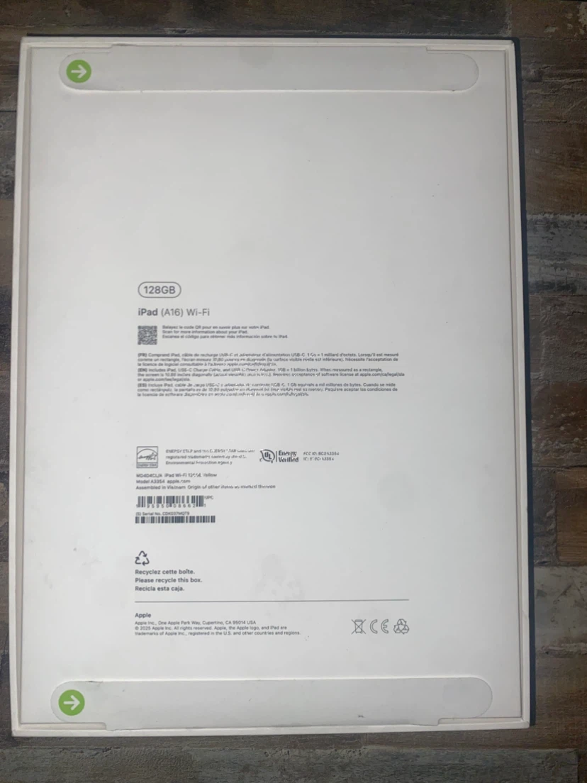 Yellow IPad A16 (11th Gen) 128GB Wi-Fi - photo 3