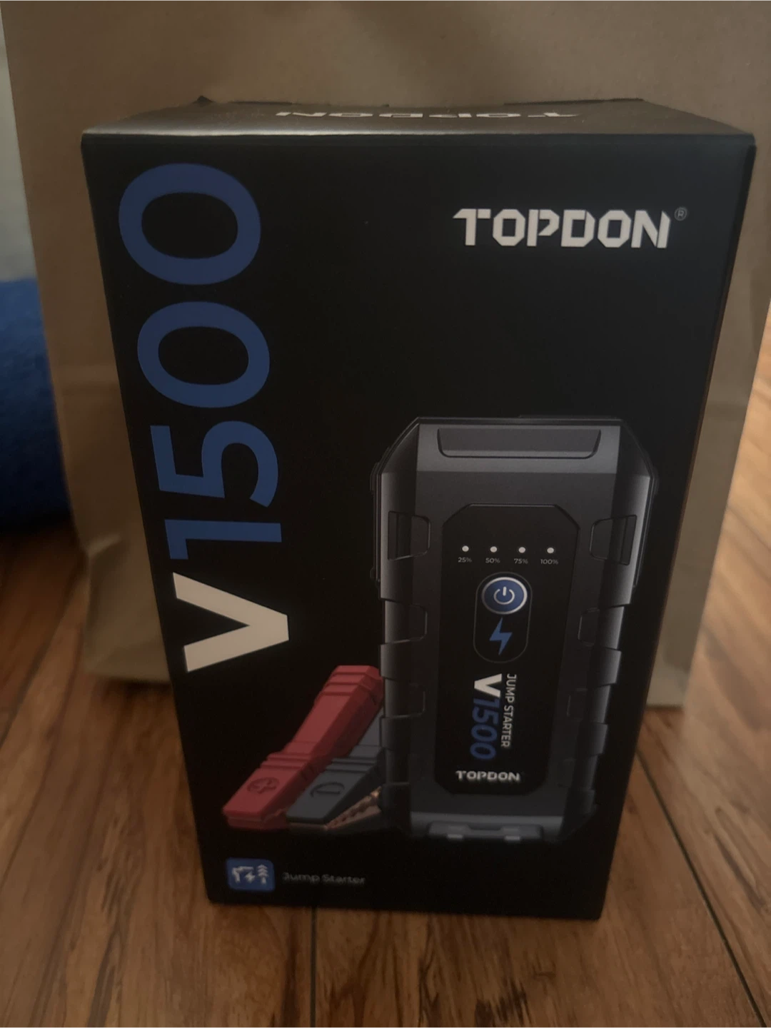 New] TOPDON V1500 1500 Peak Amp Jump Starter