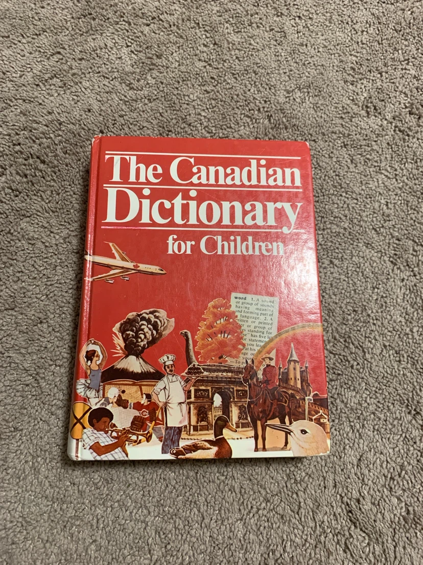 Canadian dictionary for children