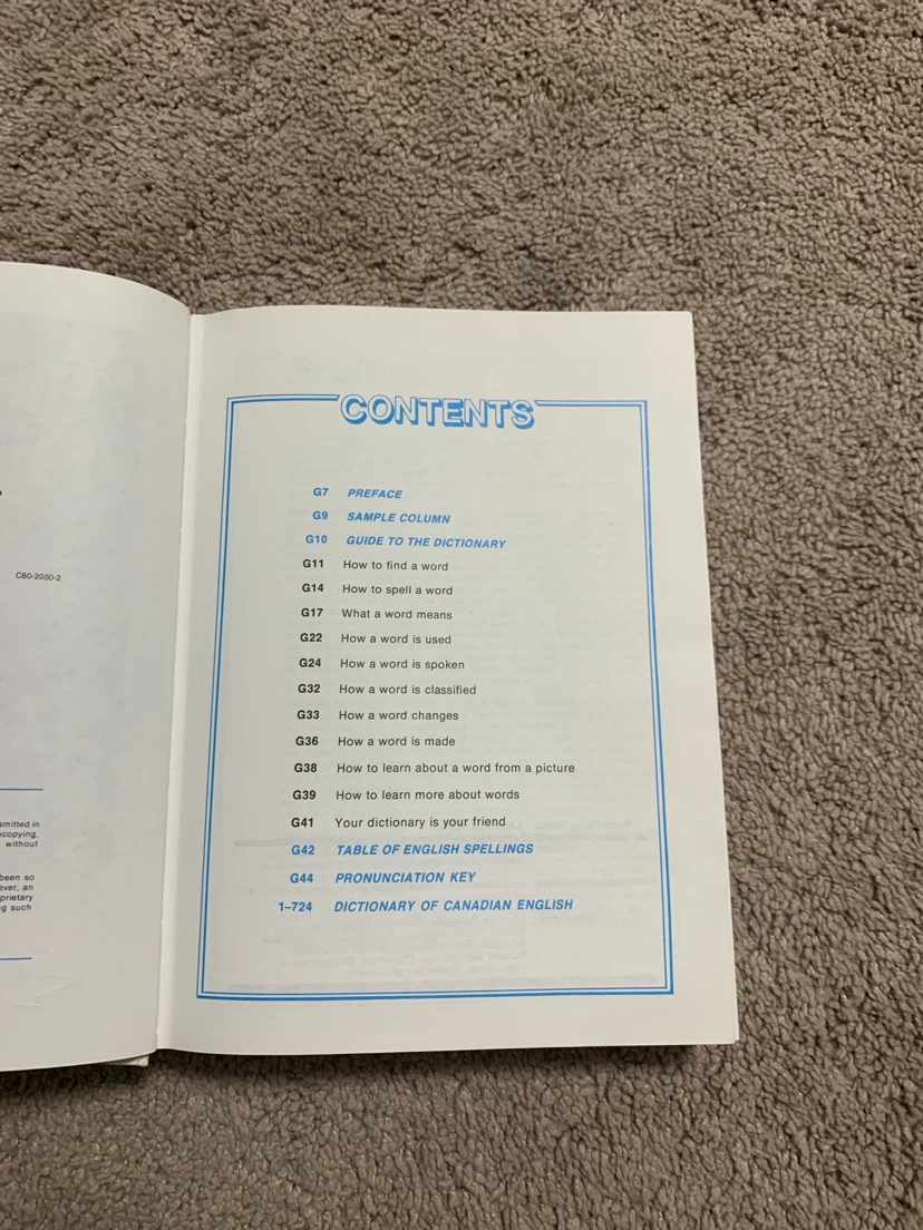 Canadian dictionary for children - photo 3