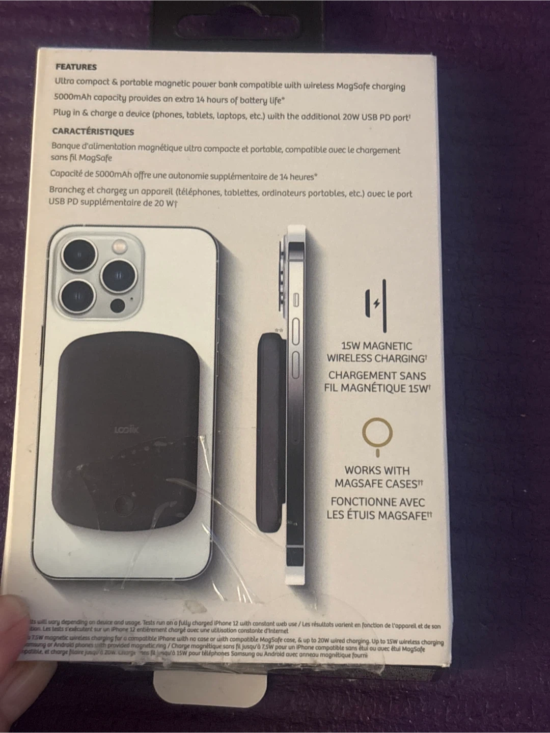 Logiix Piston Power 5000 Mag Wireless Power Bank - photo 2