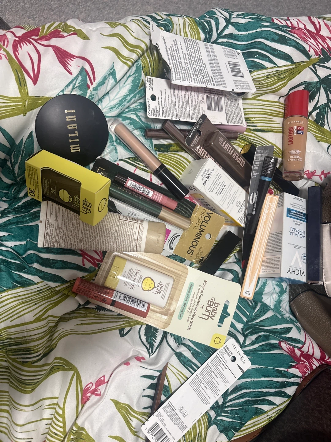 Milani, Rimmel, Maybelline, Covergirl, Baby Bum Makeup Lot