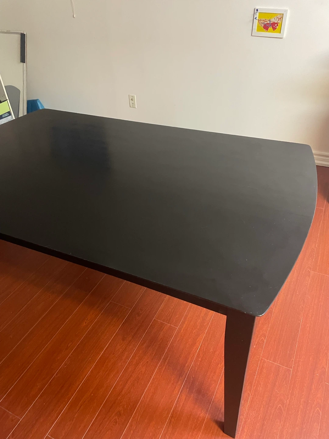 Solid wood dining table