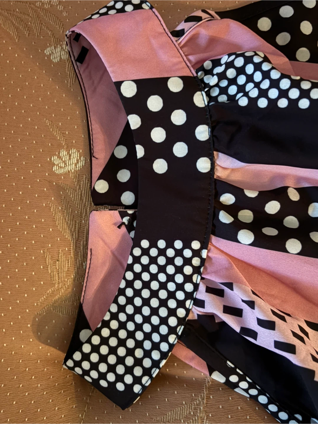 Striped and Dotted Blouse - photo 4
