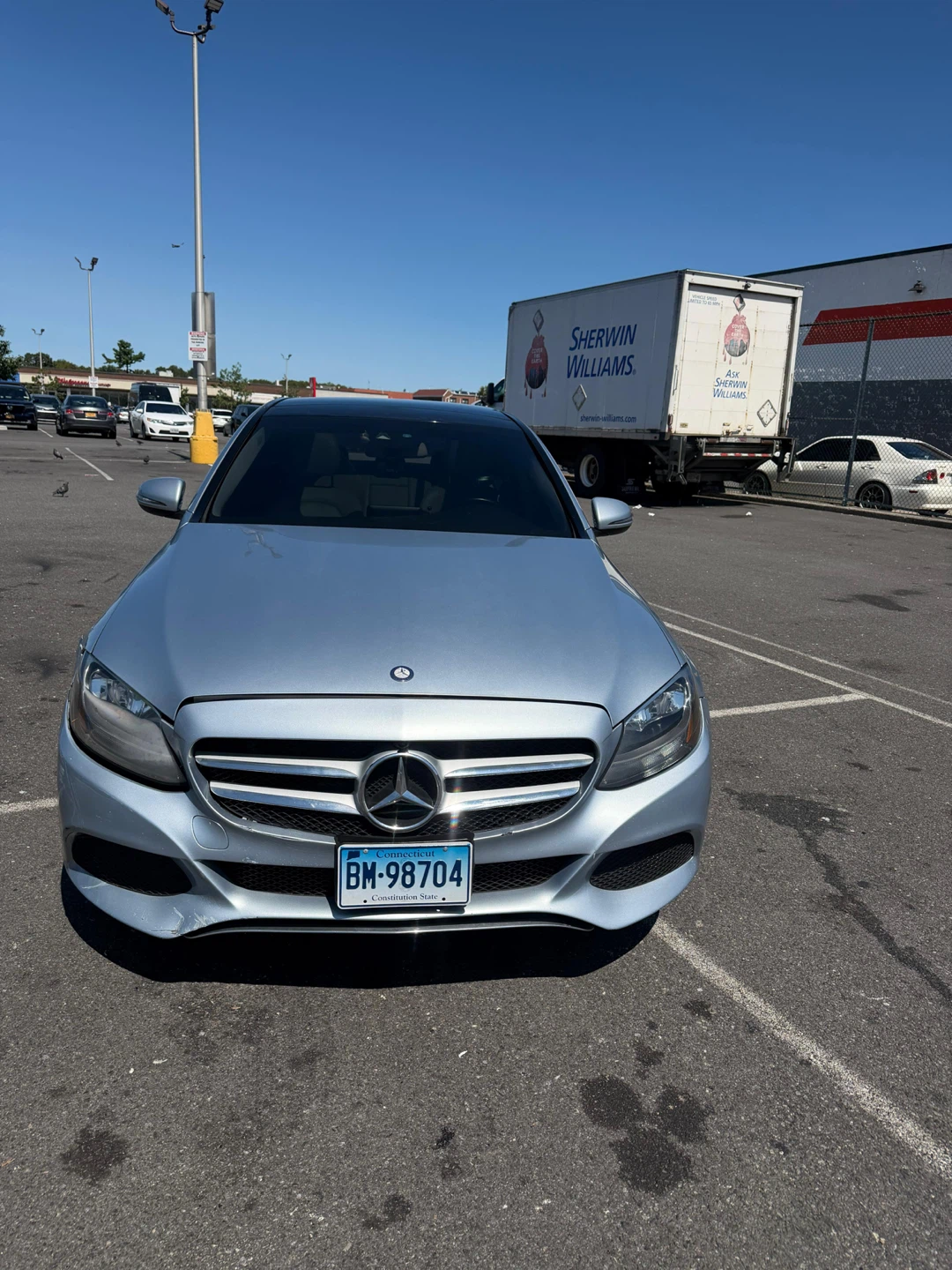 2016 Silver Mercedes-Benz Sedan