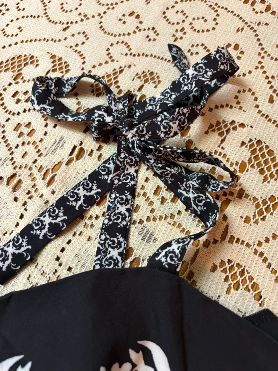 Black and White Floral Sundress - photo 2