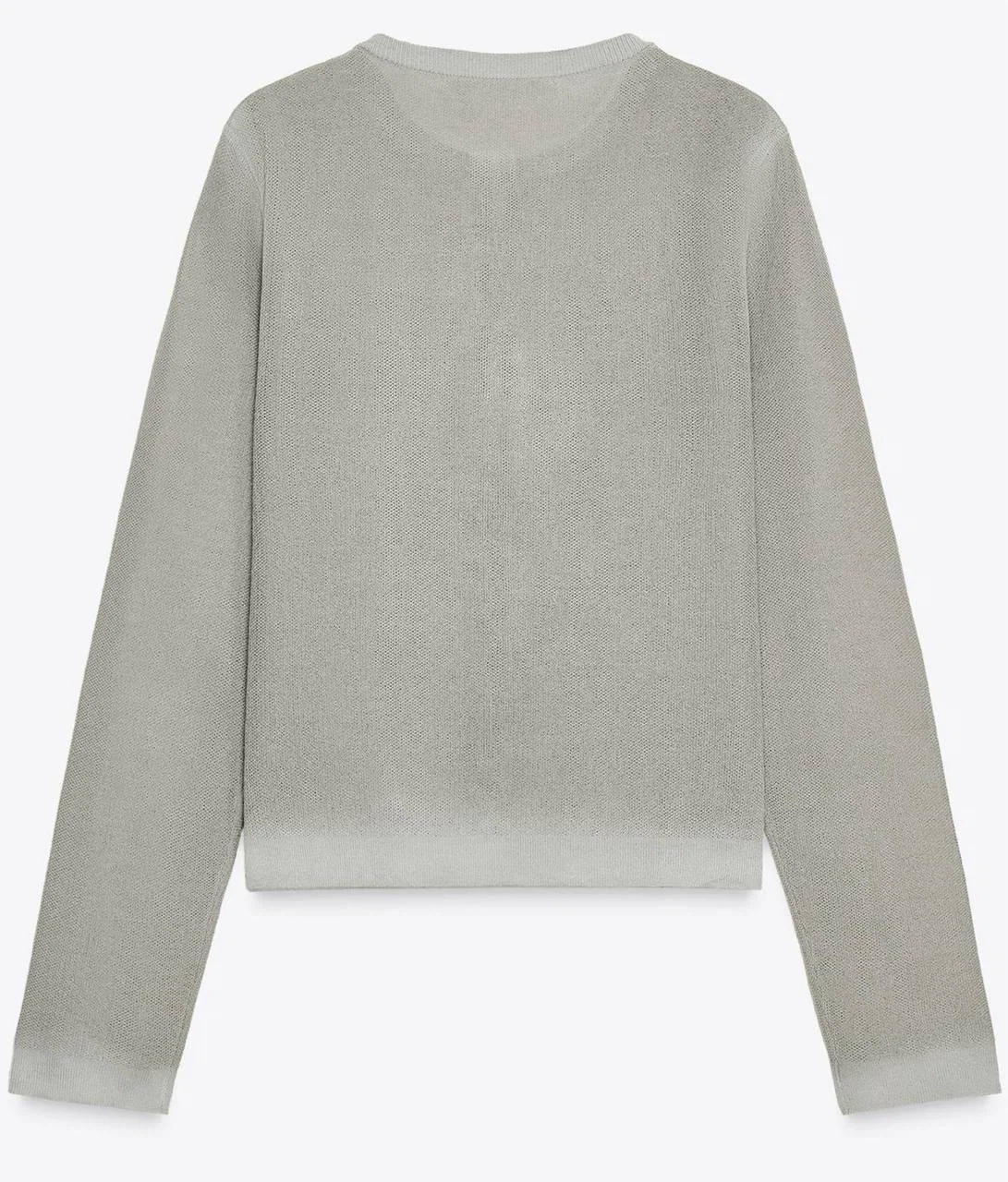 Zara Gray Gradient Cardigan – Size L - photo 3