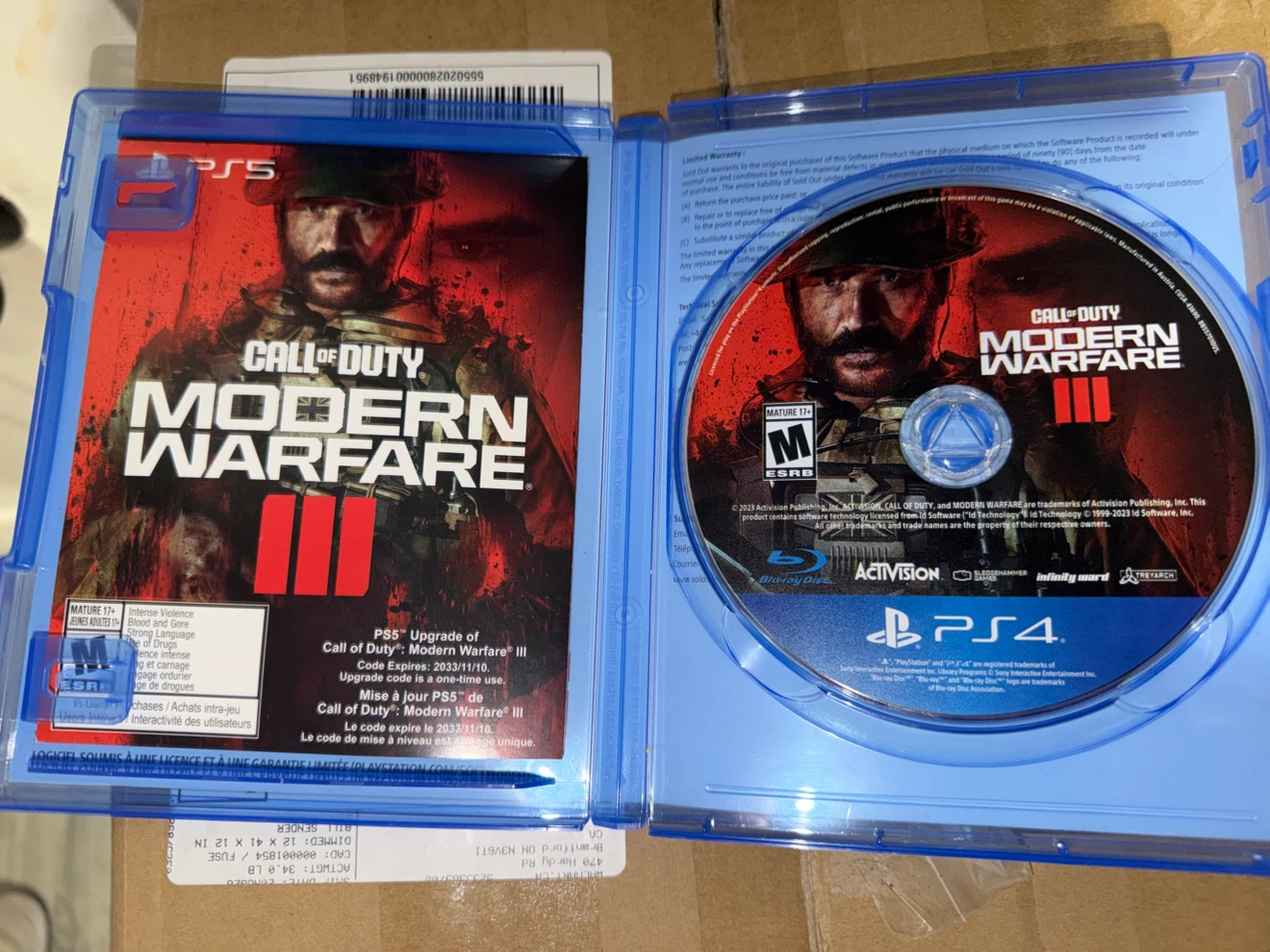 Call of Duty: Modern Warfare III PS4 Game - photo 2