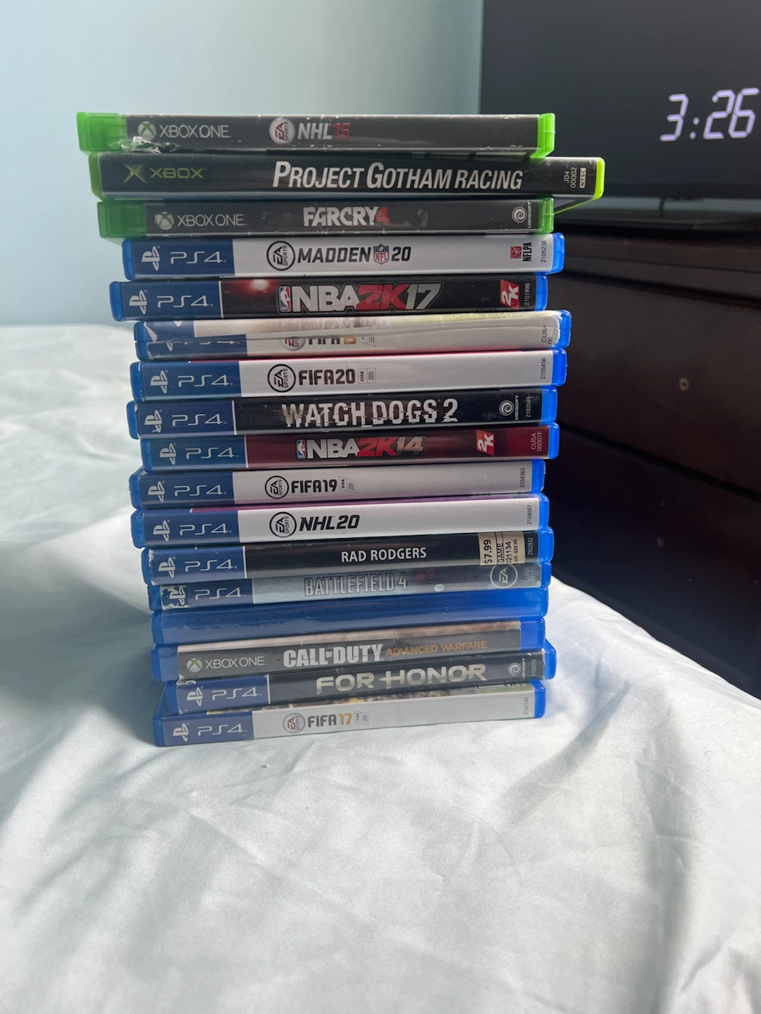 Bundle of 12 Video Games for PS4 and Xbox One and Xbox360