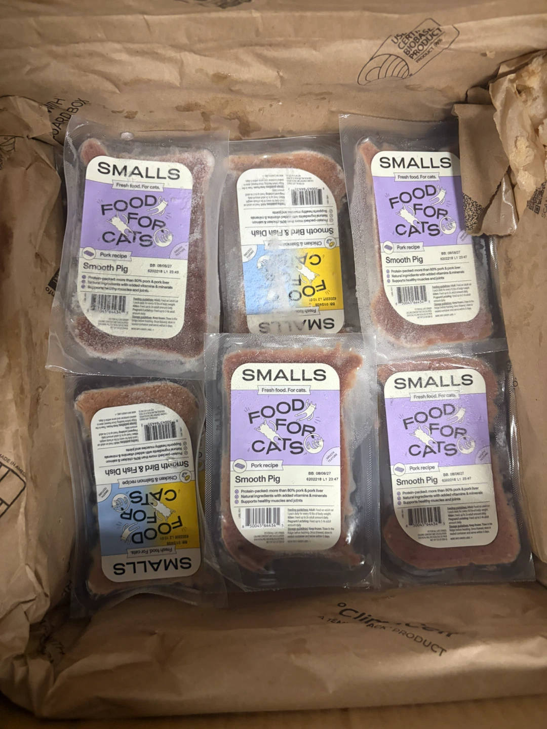 Smalls Cat Food Variety Pack with Bird Nips