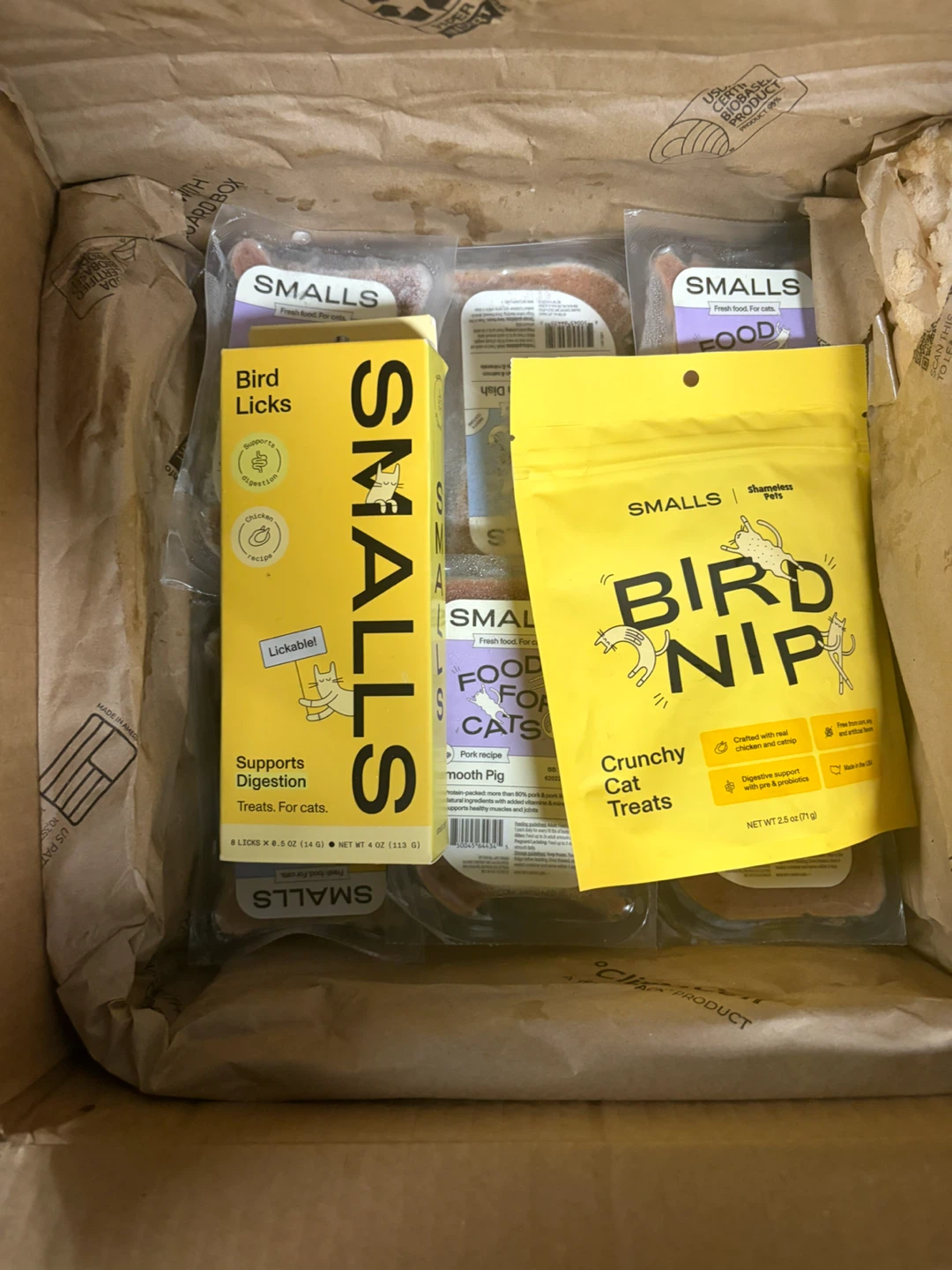 Smalls Cat Food Variety Pack with Bird Nips - photo 2