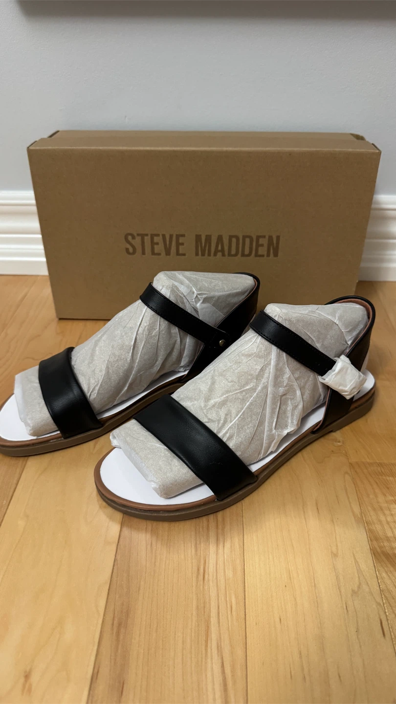 Steve Madden DAELYN Black Sandals