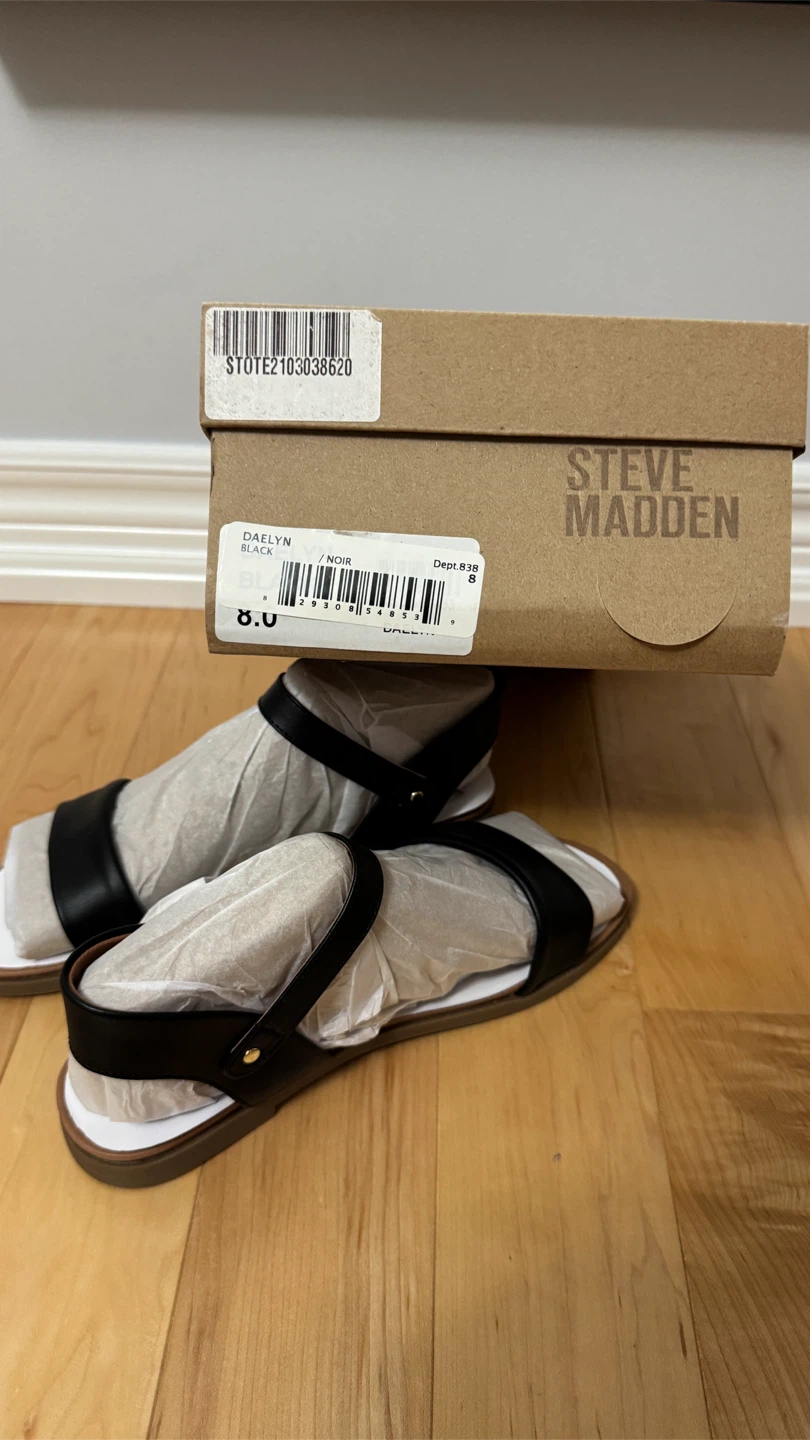 Steve Madden DAELYN Black Sandals - photo 4