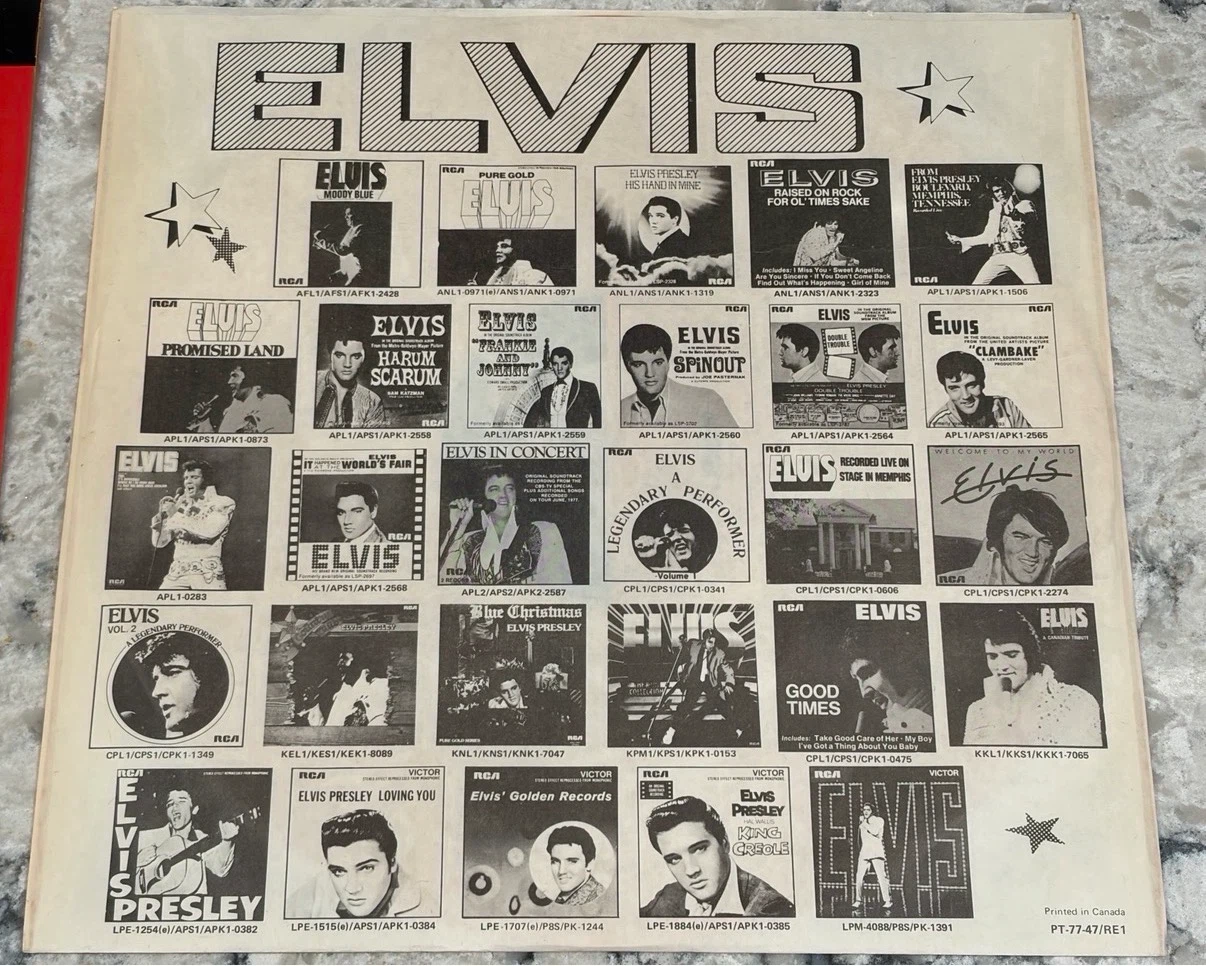 Elvis Presley Elvis’ Golden Records Gold 1978 🇨🇦 (XLPE-1707) - photo 4