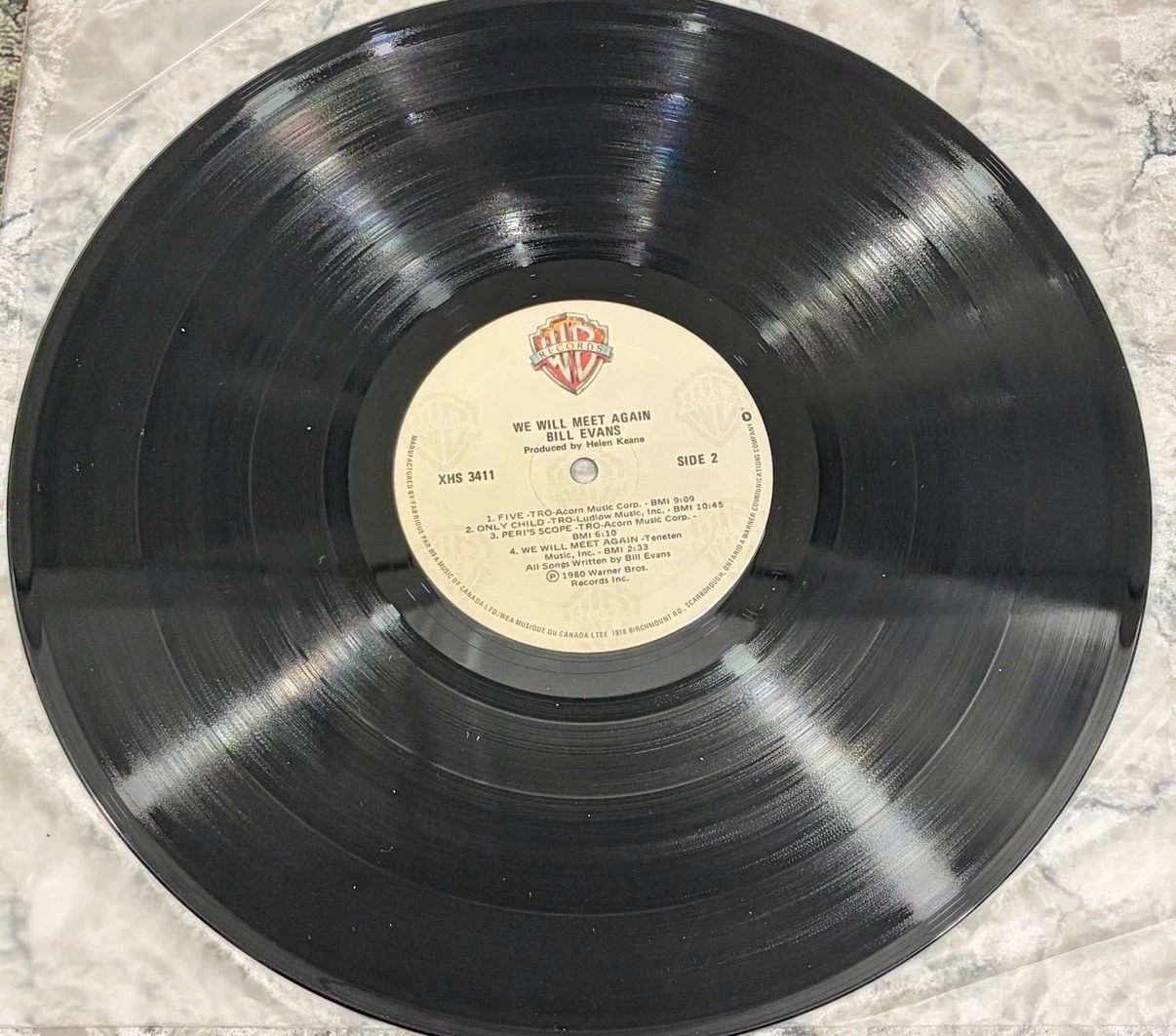 Bill Evans We Will Meet Again LP Vinyl Record 1980 🇨🇦 (XHS 3411) - photo 4