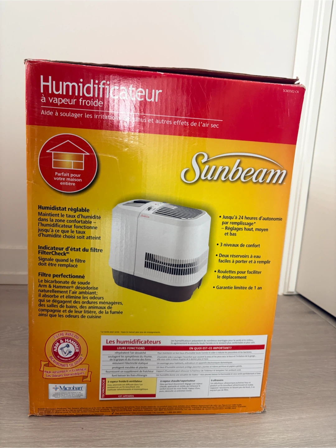 Sunbeam Cool Moisture Humidifier