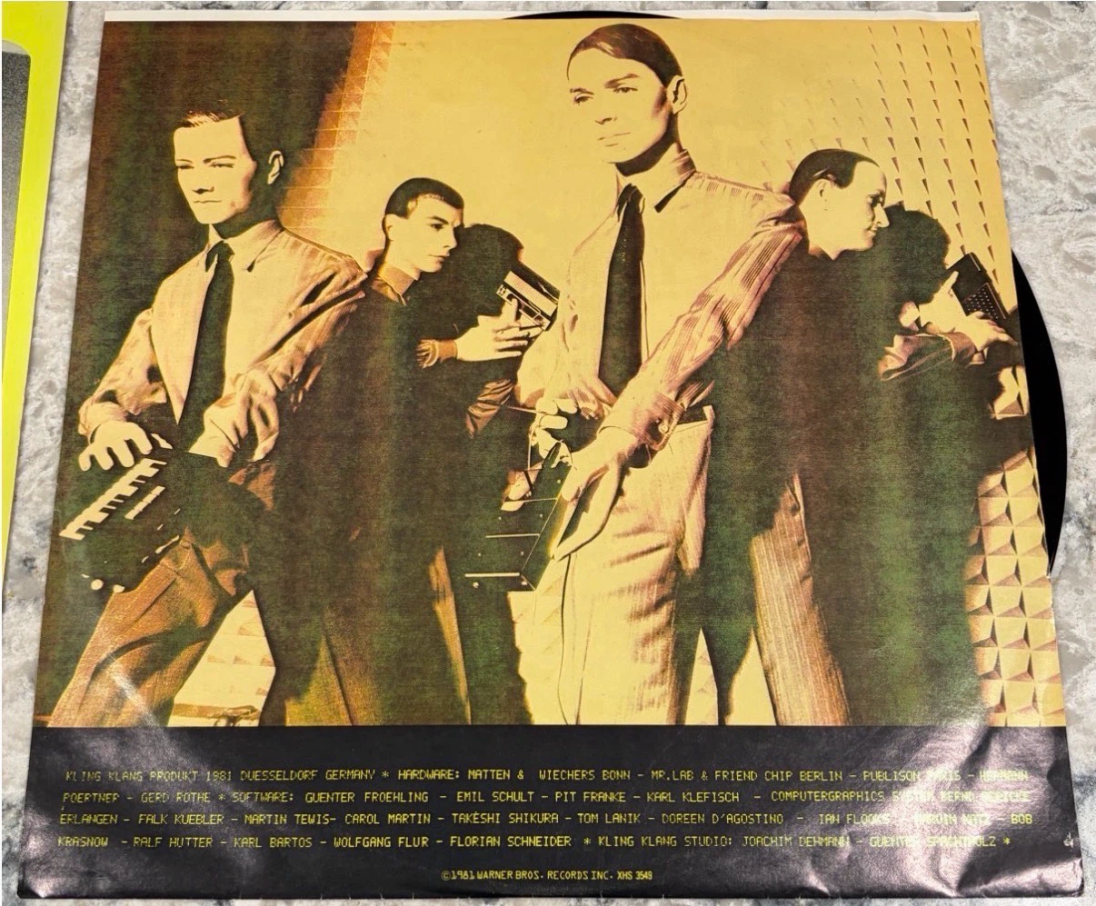 Kraftwerk Computer World 1981 🇨🇦 Pressing (XHS 3549) Record - photo 4