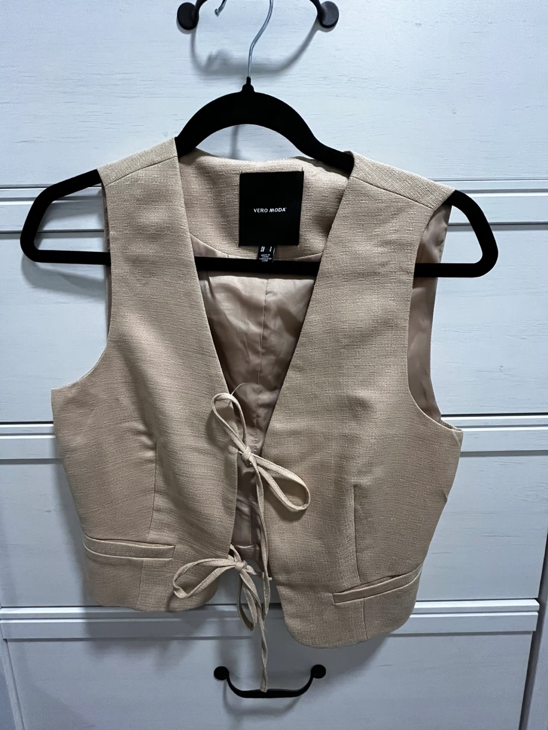 Vero Moda Linen Blend Vest