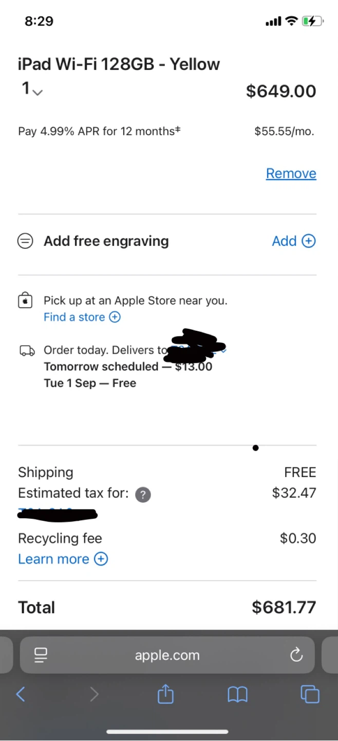 Yellow IPad A16 (11th Gen) 128GB Wi-Fi - photo 5