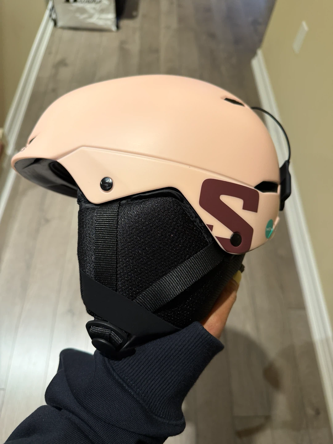 Salomon Husk Jr Ski Helmet - Peach - photo 3