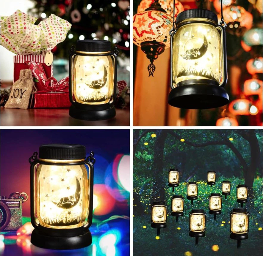 2 3-in-1 Outdoor Waterproof Solar Cat Lantern - photo 4