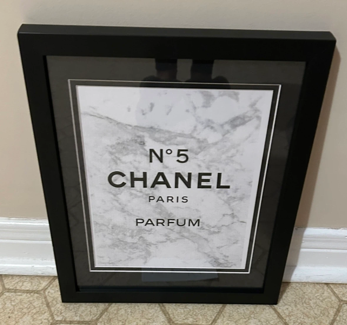 NEED PICKED UP ASAP MOVING! Chanel N°5 Paris Parfum Framed Print