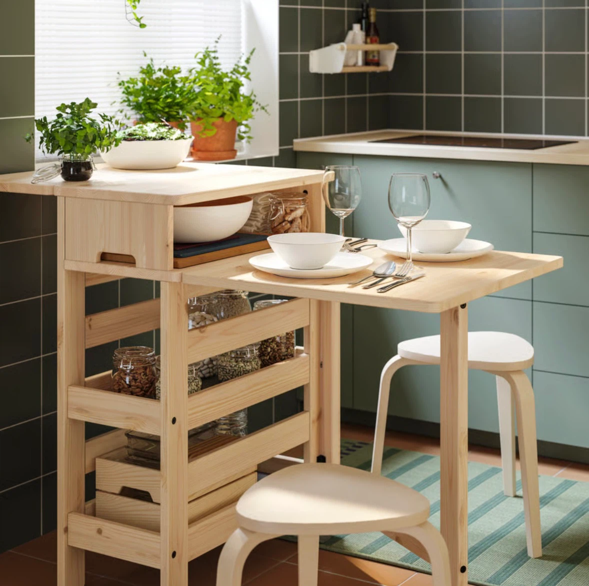 IKEA Rosaro Kitchen Cart Table - photo 4