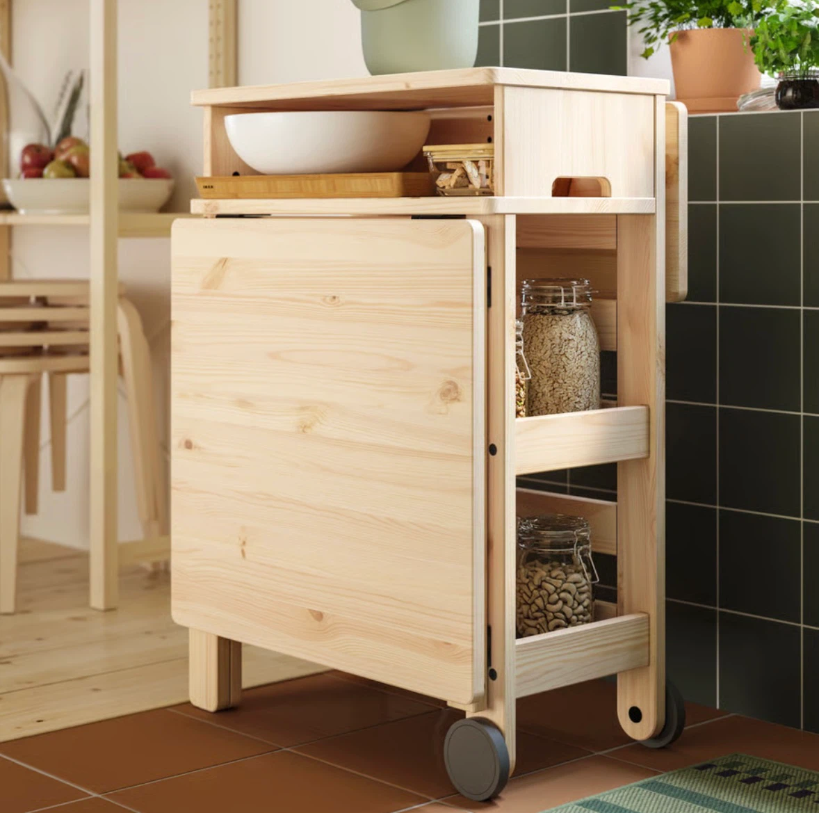 IKEA Rosaro Kitchen Cart Table - photo 5