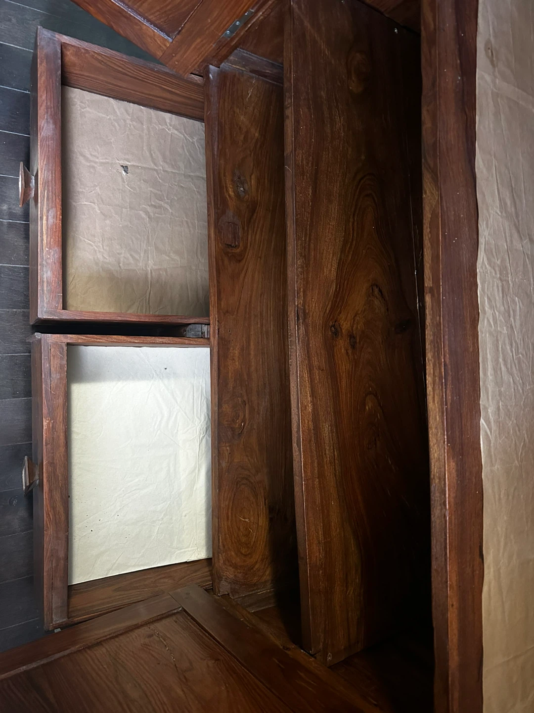 Vintage Wooden Wardrobe - photo 3