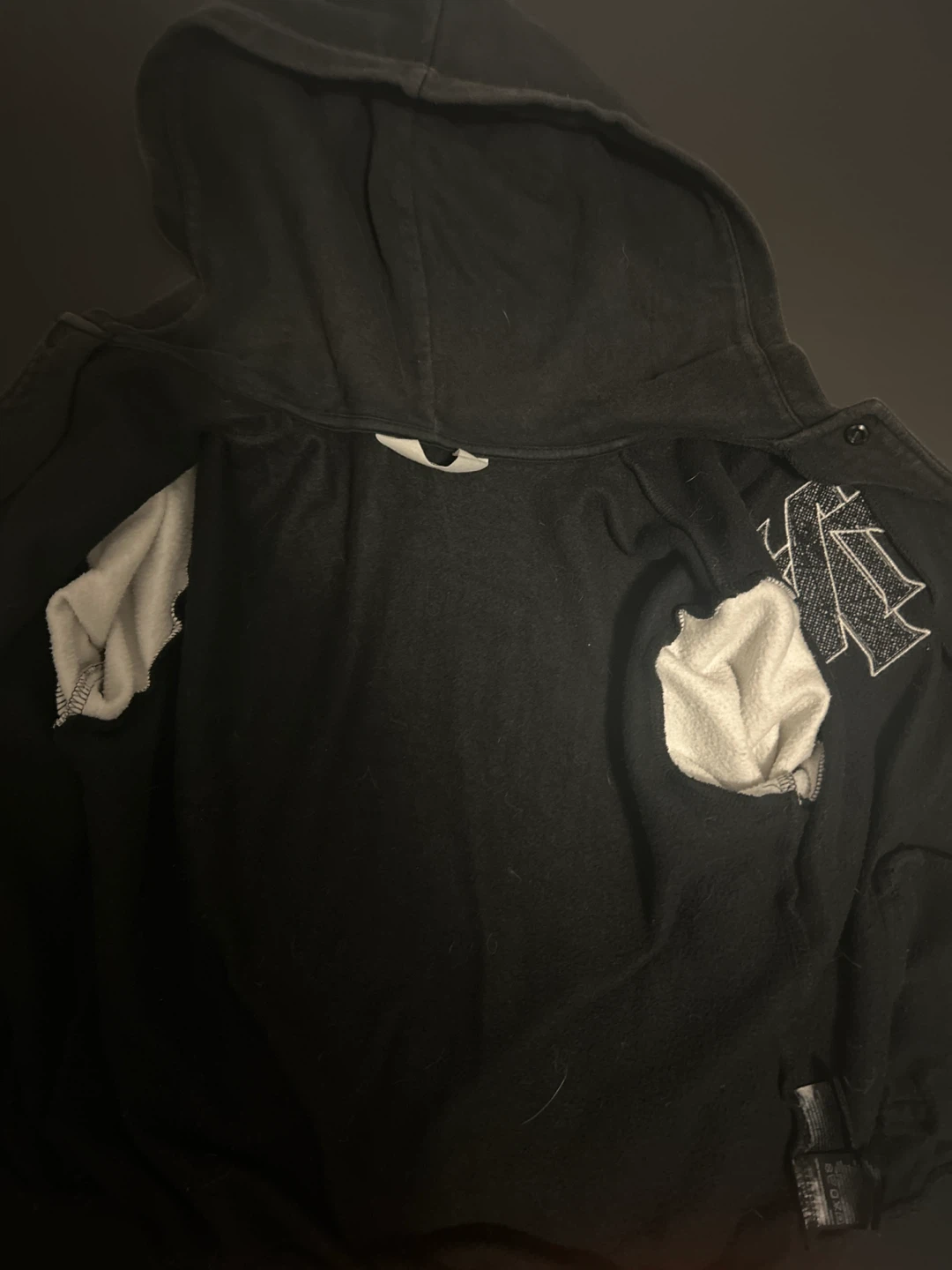 H&M Black "Nineteen Ninety Two 1992 Sports Club" Jacket - photo 3
