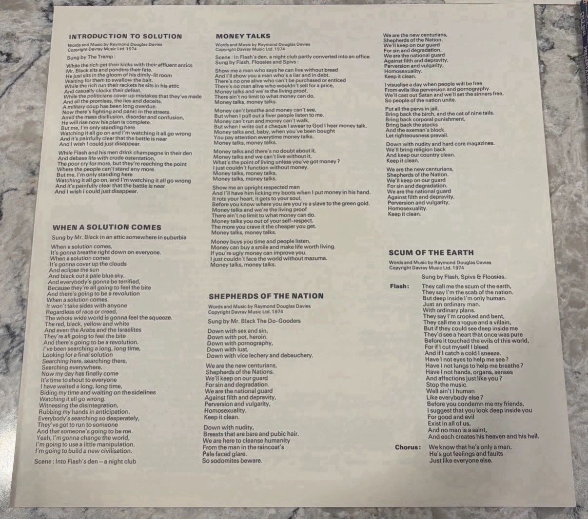 The Kinks Preservation Act 2 1974 2LP Record 🇨🇦 (CPL2-5040) - photo 4