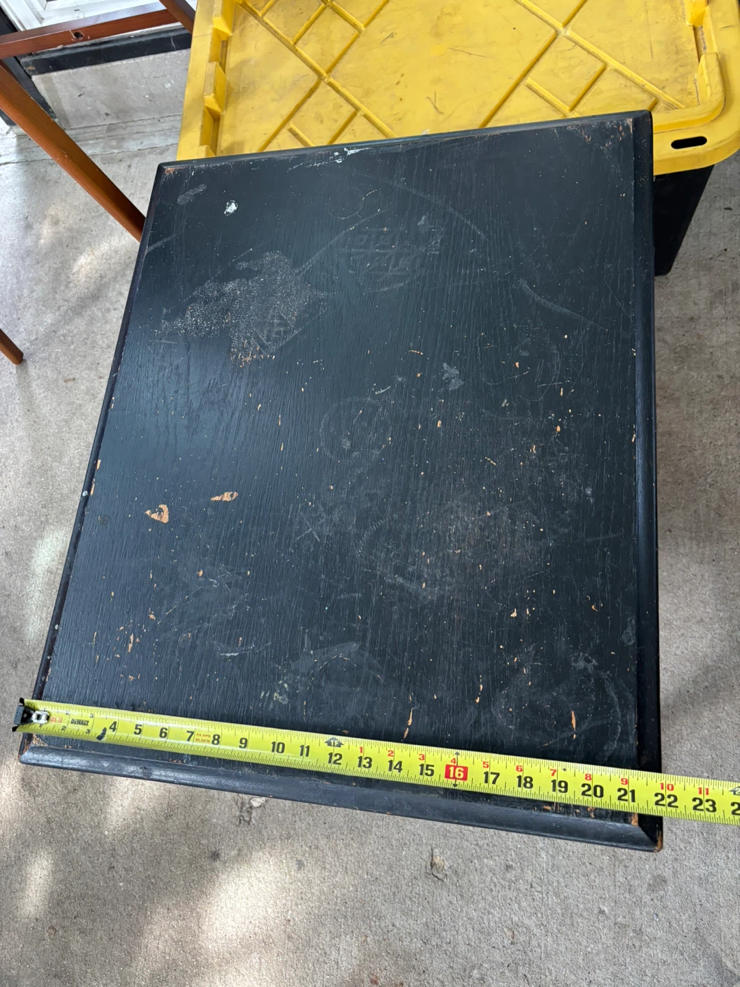 Vintage End Table with Drawer - photo 5