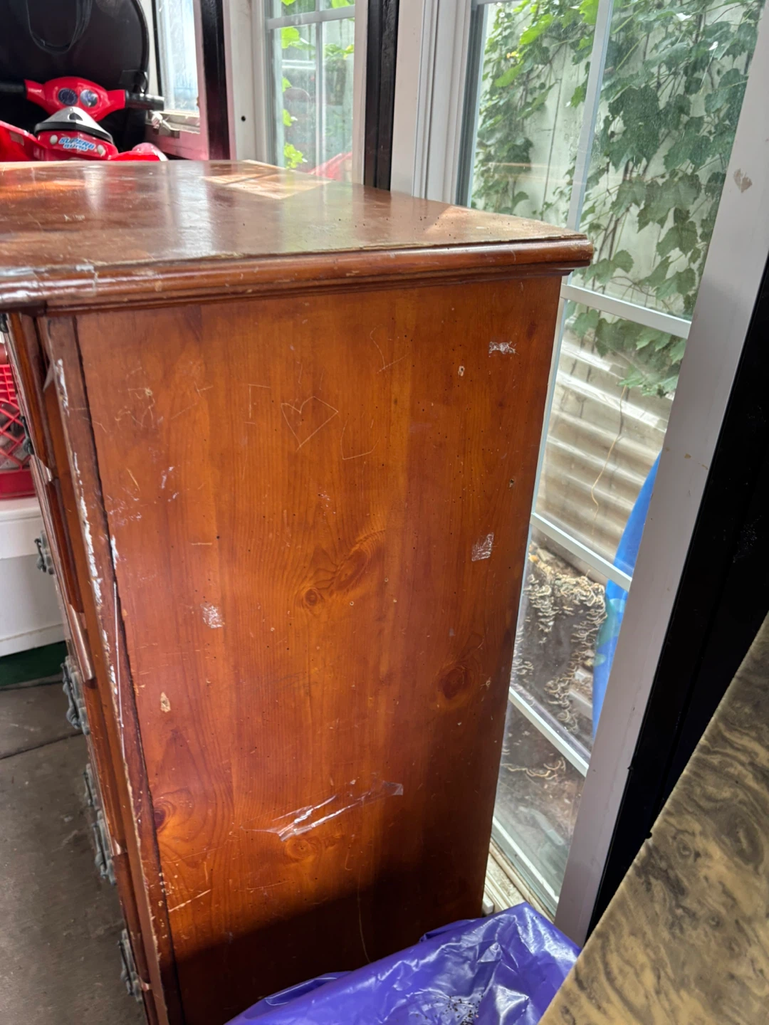 Wooden Dresser with 6 Drawers - photo 2