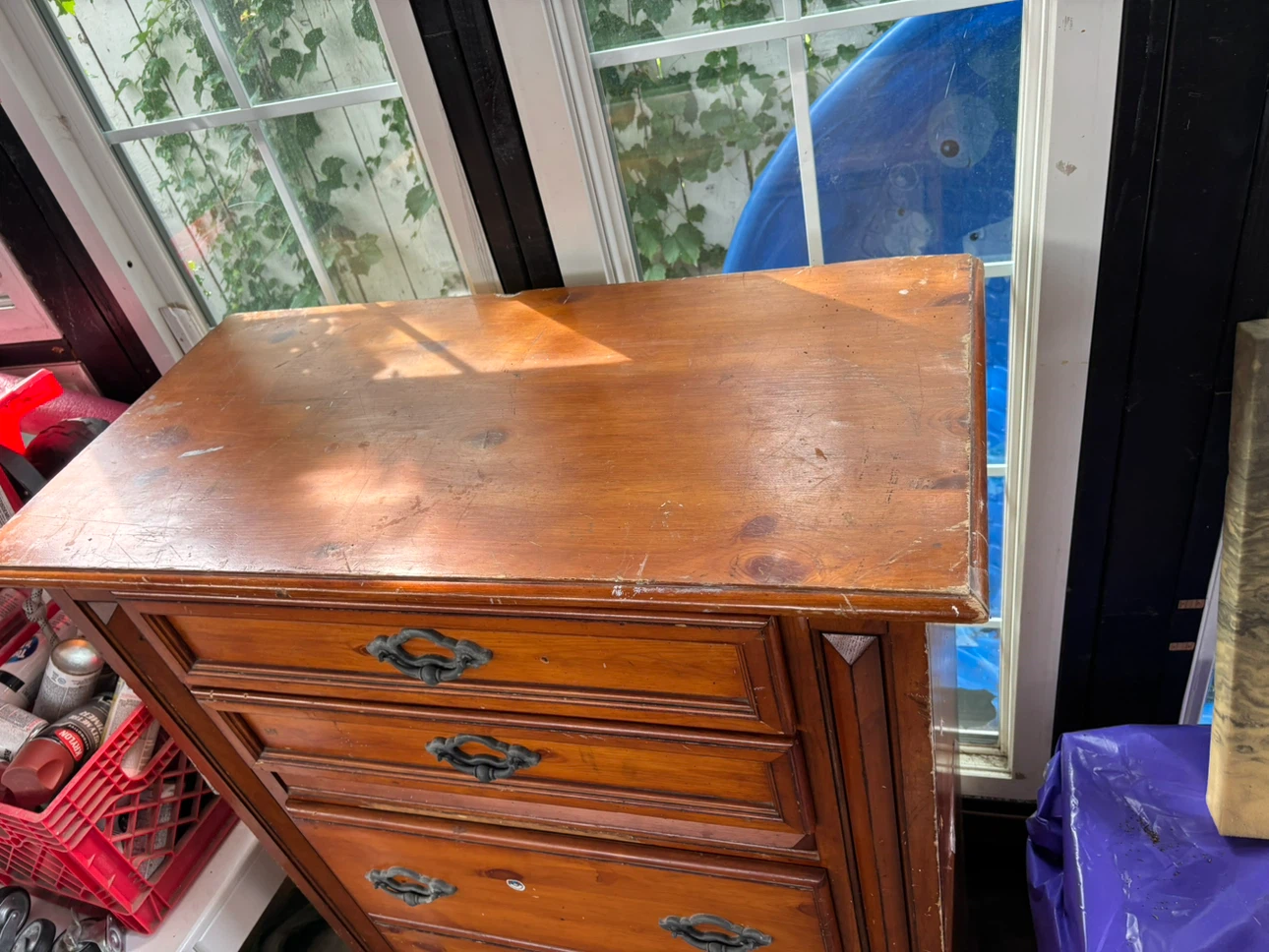 Wooden Dresser with 6 Drawers - photo 3