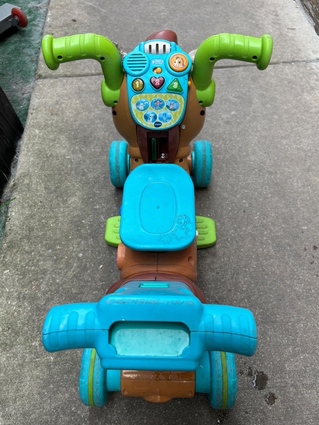VTech Sit-to-Stand Learning Walker - Brown Horse - photo 2