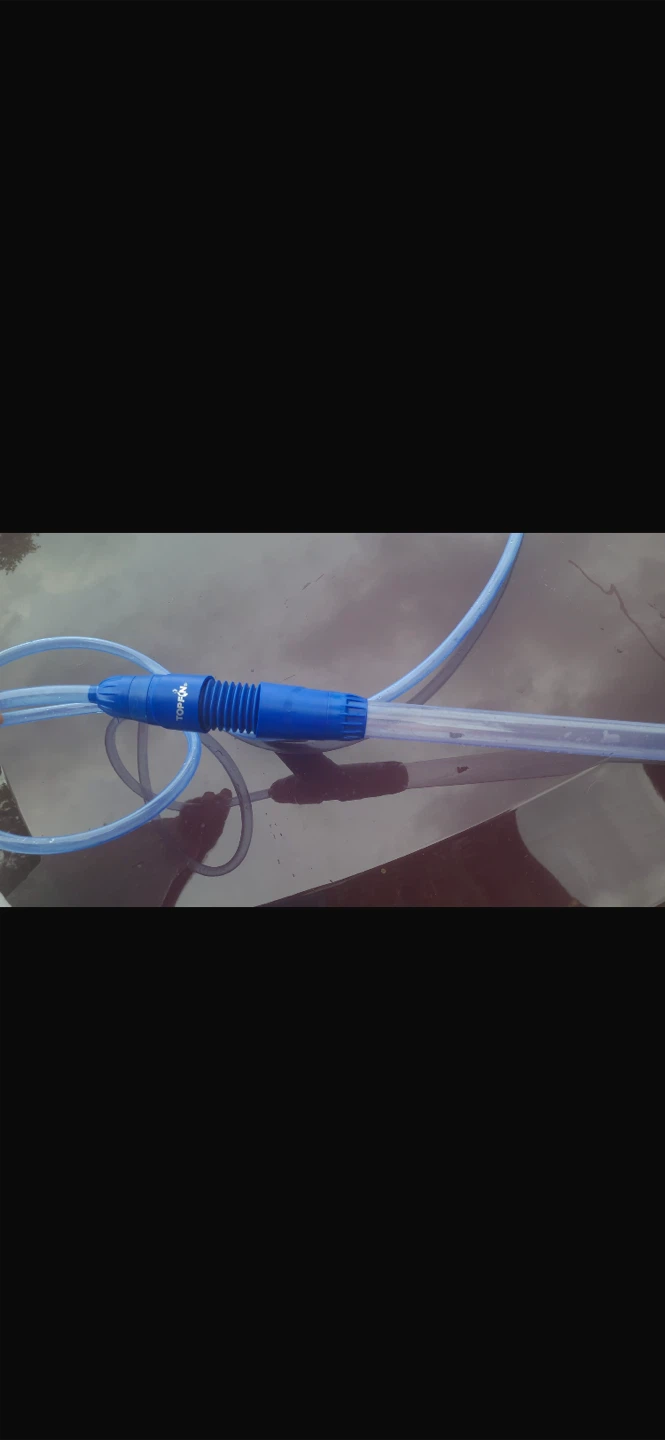 Top Fin Upgraded Easy-Pump Gravel Vacuum - Medium