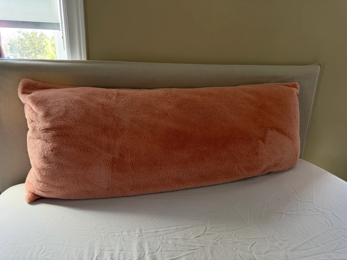 Pink Plush Body Pillow