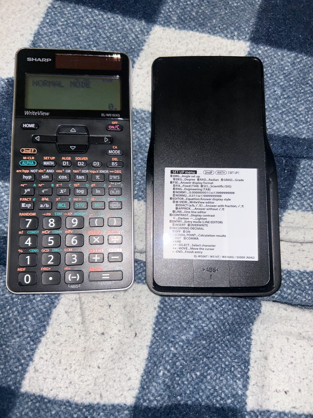 Sharp WriteView EL-WS16XG Scientific Calculator