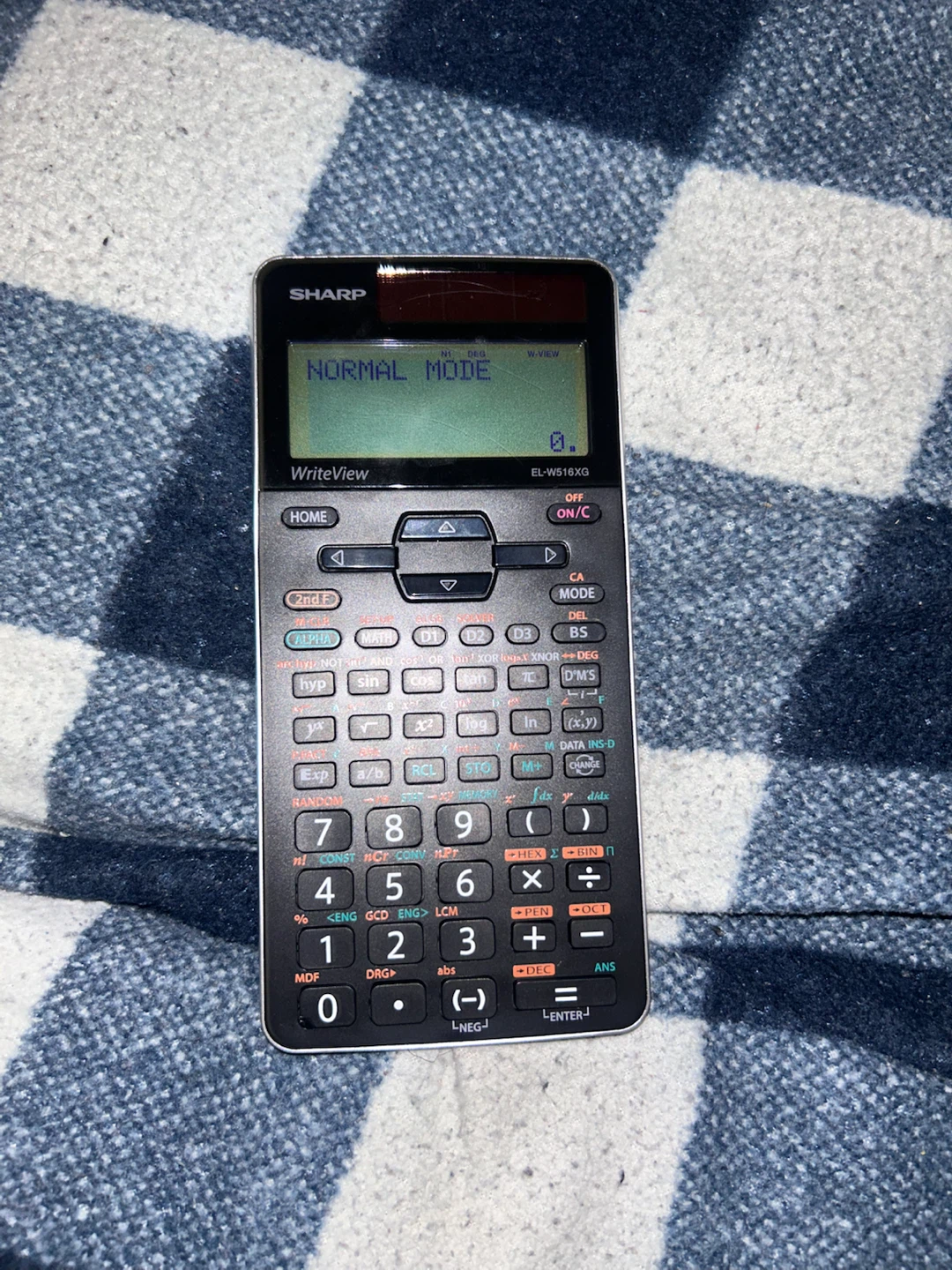 Sharp WriteView EL-WS16XG Scientific Calculator - photo 3
