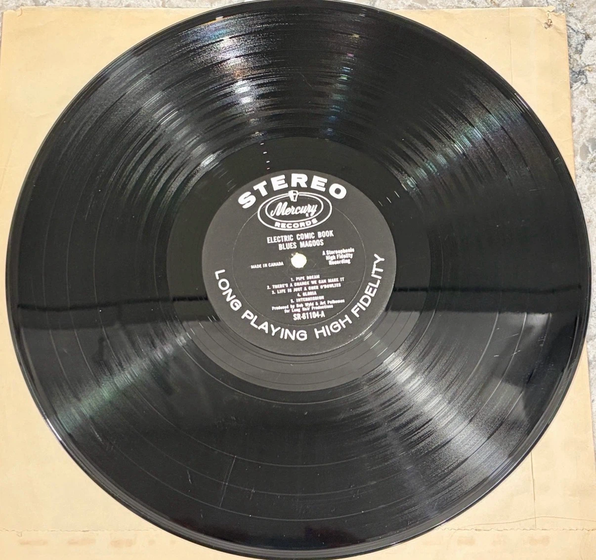 Blues Magoos Electric Comic Book 1967 🇨🇦 Stereo LP (SR-61104) - photo 3