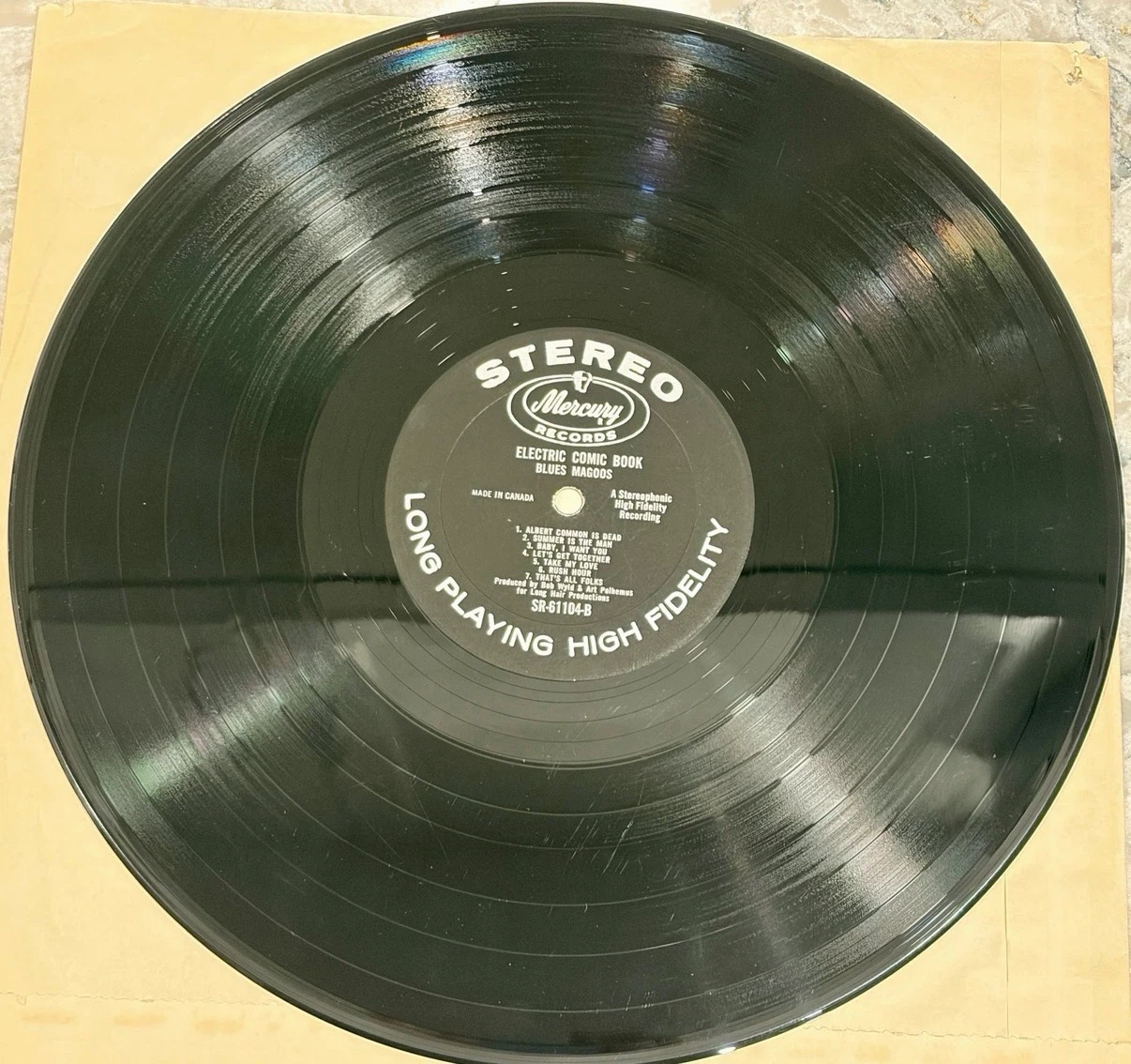 Blues Magoos Electric Comic Book 1967 🇨🇦 Stereo LP (SR-61104) - photo 4
