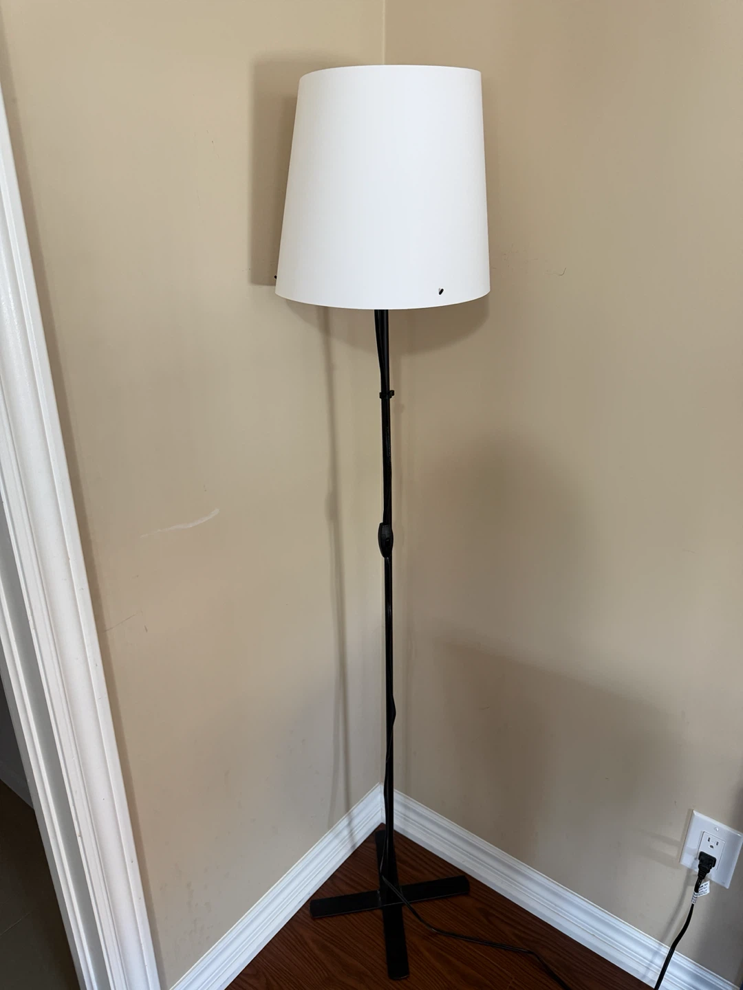 Floor Lamp with White Shade - photo 2