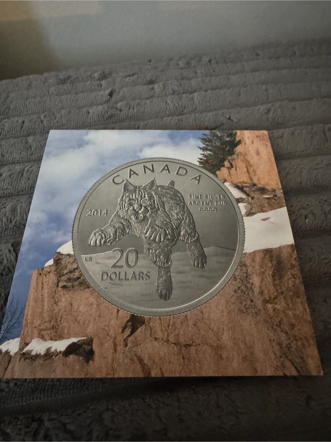 2014 Fine Silver 20 Dollar Coin